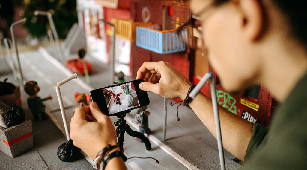 STOP (motion), DROP (in), and ROLL (camera)!