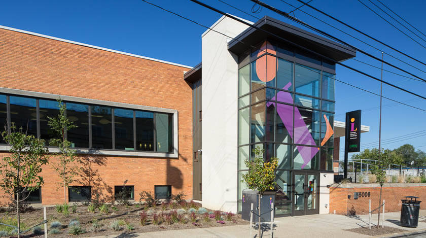 Carnergie Library of Pittsburgh – Hazelwood Exterior