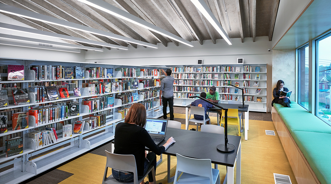 Carnegie Library of Pittsburgh – Knoxville Interior