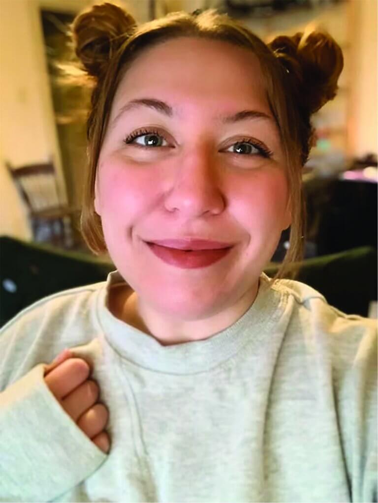 Photo of smiling woman