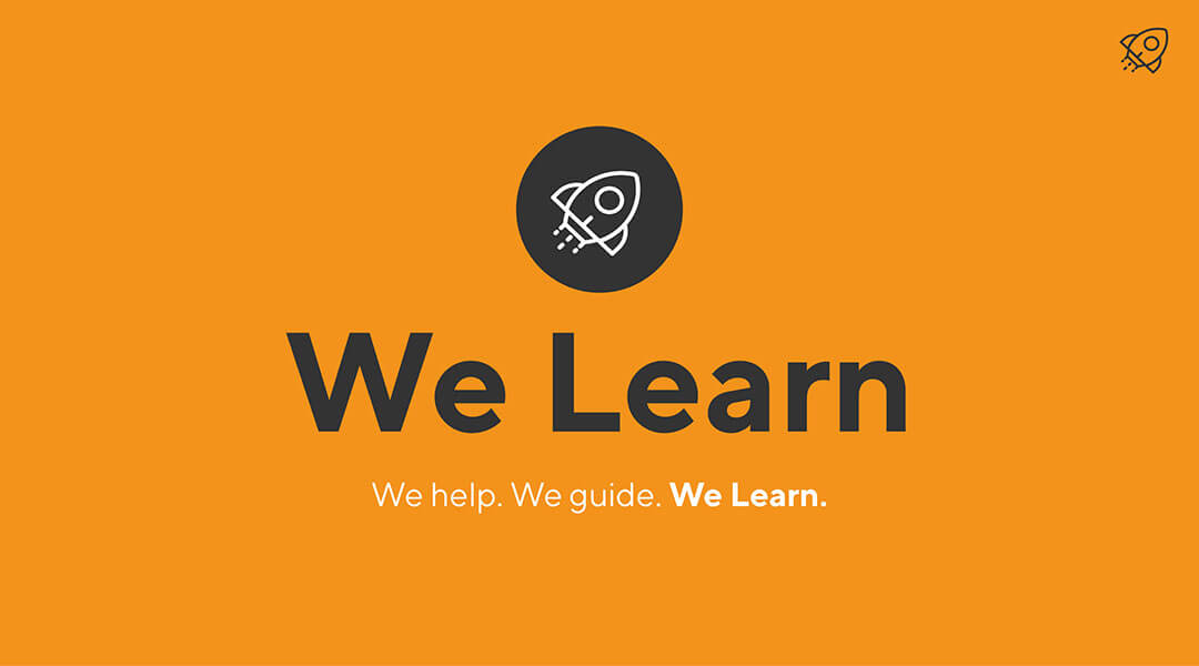 We Learn logo